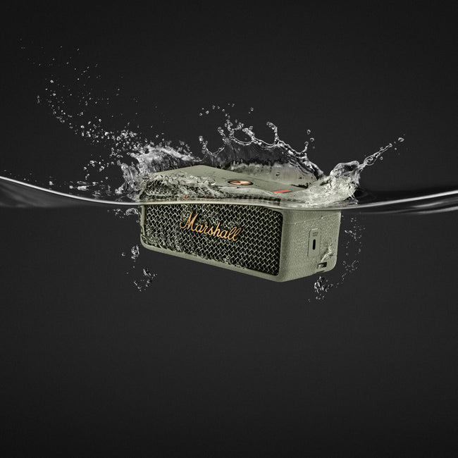 Marshall Emberton III Portable Waterproof Wireless Speaker (Sage)