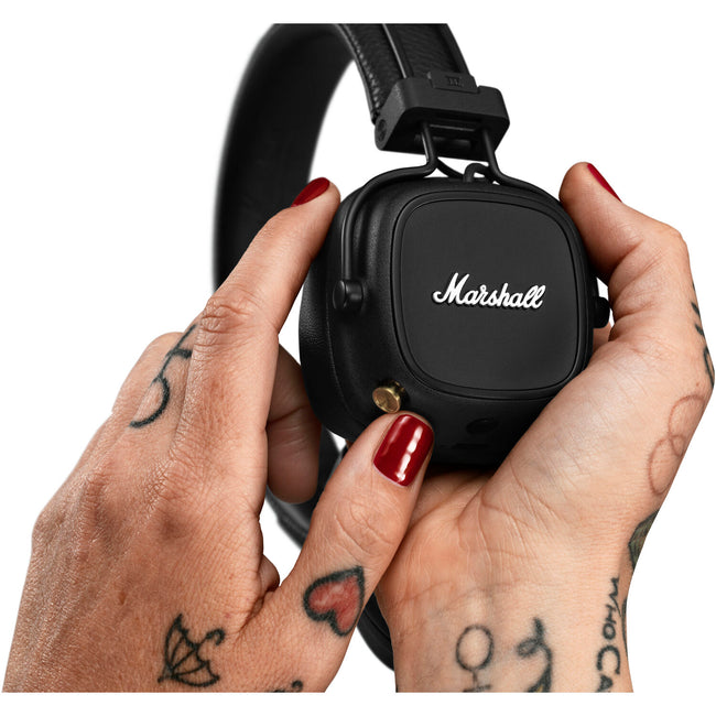 Marshall Major IV Wireless On-Ear Headphones (Black)