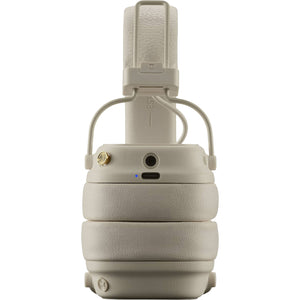 Marshall Major V On-Ear Wireless Bluetooth Headphones (Cream)