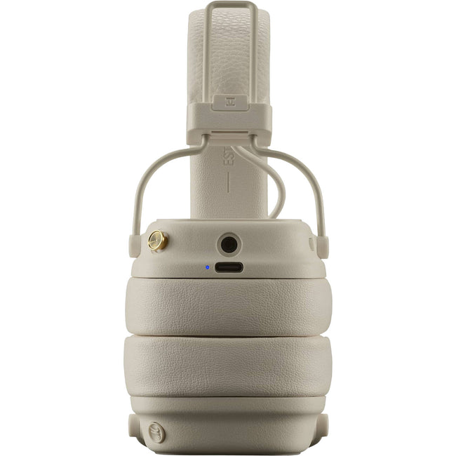 Marshall Major V On-Ear Wireless Bluetooth Headphones (Cream)