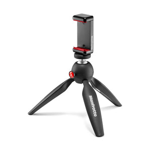 Mini Tripod Black with Universal Smartphone Clamp