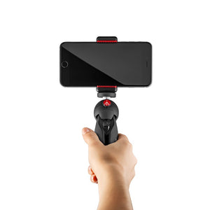 Mini Tripod Black with Universal Smartphone Clamp