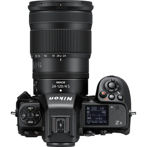 Nikon Z 8 Mirrorless Camera with NIKKOR Z 24-120mm f/4S Lens