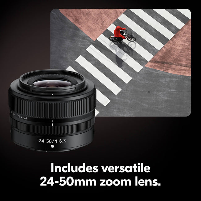 Nikon Z5 II Mirrorless Camera with 24-50mm f/4-6.3 Lens