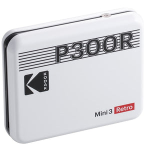 KODAK P300R RETRO MINI 3 WHITE ICRG360 (BNDL)