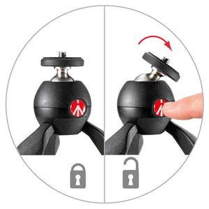 Manfrotto PIXI Mini Tripod (Black)