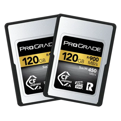 ProGrade Digital 120GB CFexpress 2.0 Type VPG 200 Type A Memory Card -2 Pack