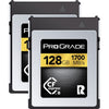 ProGrade Digital 128GB CFexpress 2.0 Type B Gold Memory Card (2-Pack)