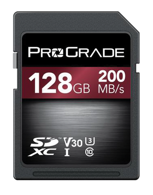 ProGrade Digital 128GB SDXC UHS-1 V30 Memory Card