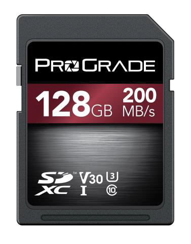 ProGrade Digital 128GB SDXC UHS-1 V30 Memory Card