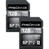 ProGrade Digital 128GB V90 UHS-II SDXC Memory Card 2-Pack