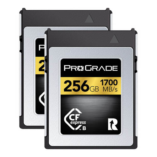 ProGrade Digital 128GB CFexpress 2.0 Type B Gold Memory Card (2-Pack)