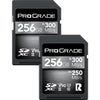 ProGrade Digital 256GB V90 UHS-II SDXC Memory Card 2-Pack