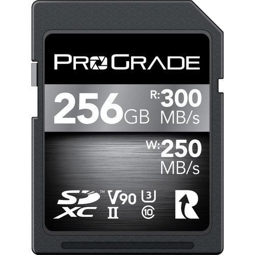 ProGrade Digital 256GB V90 UHS-II SDXC Memory Card