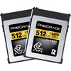 ProGrade Digital 512GB CFexpress 4.0 Type B Gold Memory Card 2-Pack