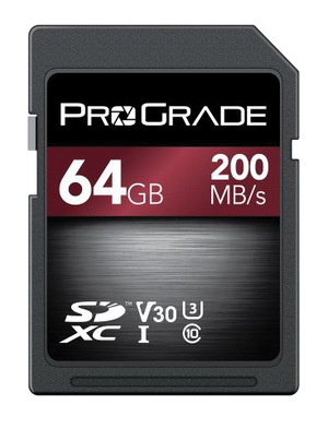 ProGrade Digital 64GB SDXC UHS-1 V30 Memory Card