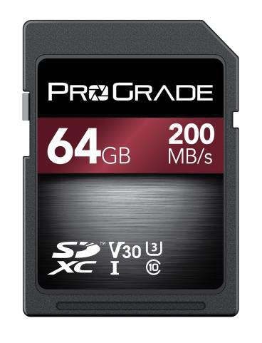 ProGrade Digital 64GB SDXC UHS-1 V30 Memory Card