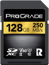 ProGrade Digital SDXC UHS-II V60 Memory Card 128GB - PGSD128GBKNA