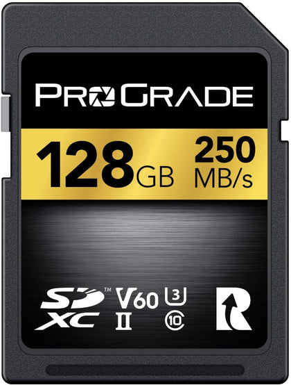 ProGrade Digital 128GB SDXC UHS-II V60 Memory Card