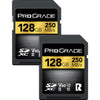 ProGrade Digital SDXC UHS-II V60 Memory Card 128GB 2-Pack - PGSD128GBK2NA