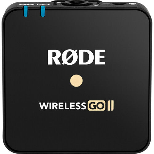 RØDE Wireless GO II TX Transmitter/Recorder for Wireless GO II System (2.4 GHz, Black)