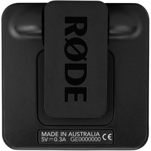 RØDE Wireless GO II TX Transmitter/Recorder for Wireless GO II System (2.4 GHz, Black)