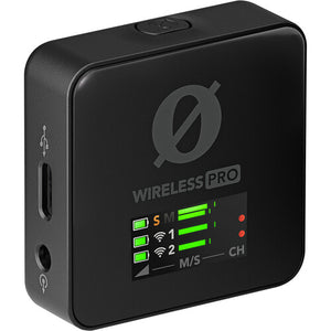 RØDE Wireless PRO 2-Person Clip-On Wireless Microphone System/Recorder with Lavaliers (2.4 GHz)