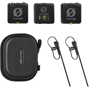 RØDE Wireless PRO 2-Person Clip-On Wireless Microphone System/Recorder with Lavaliers (2.4 GHz)