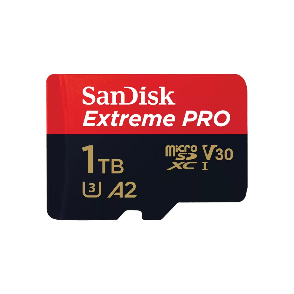 SanDisk Extreme PRO 1TB UHS-I V30 A2 microSDXC card