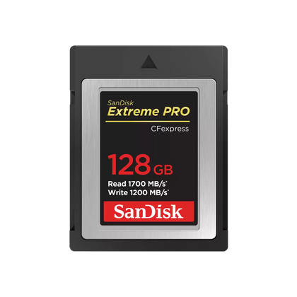 SanDisk 128GB Extreme PRO CFexpress Card Type B