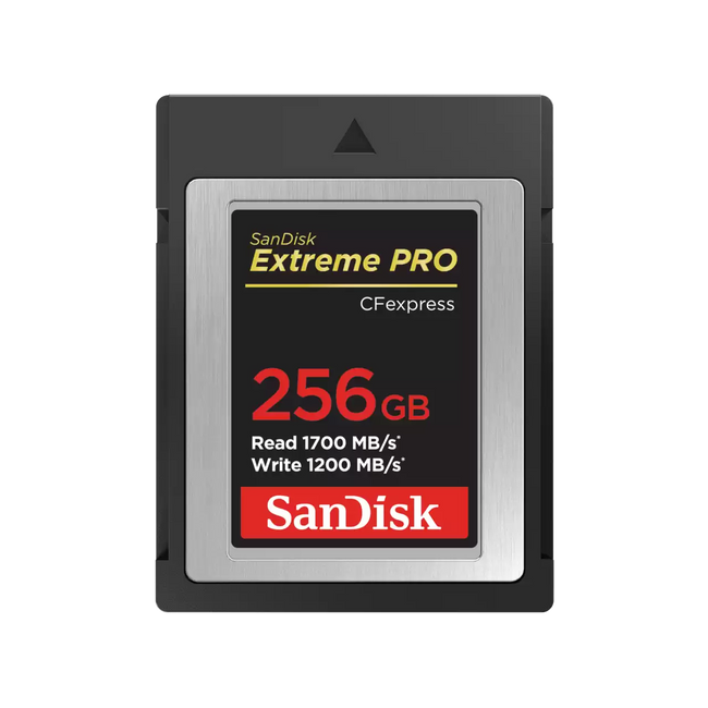 SanDisk 256GB Extreme PRO CFexpress Card Type B