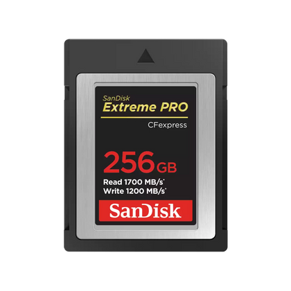 SanDisk 256GB Extreme PRO CFexpress Card Type B