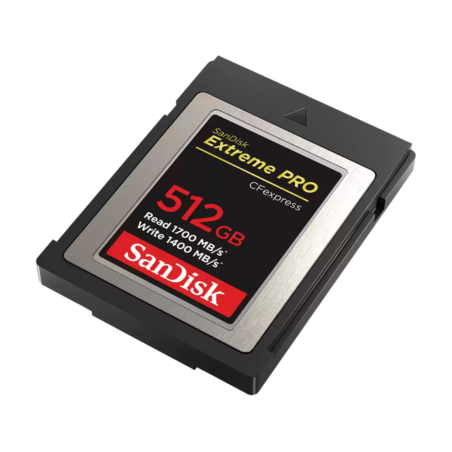 SanDisk 512GB Extreme PRO CFexpress Card Type B