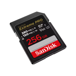 SanDisk Extreme PRO 256GB UHS-II V60 SDXC Card