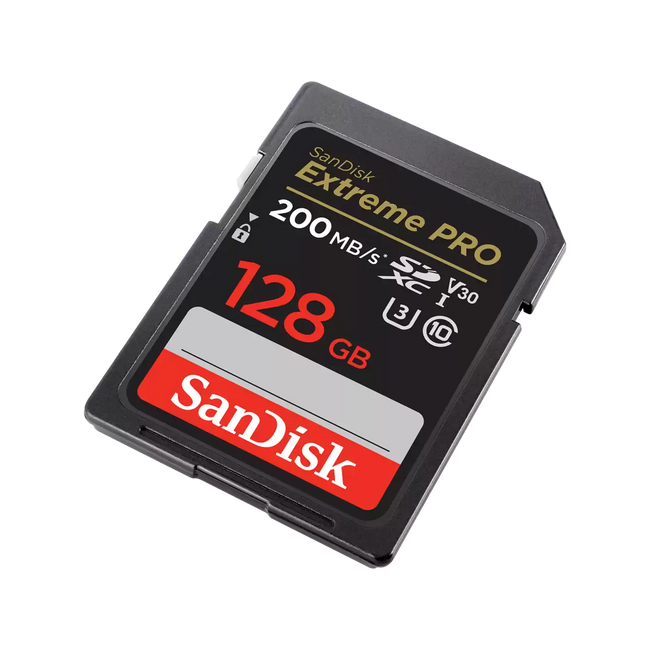 Sandisk Extreme PRO 128GB UHS-I Card V30 SDXC Card