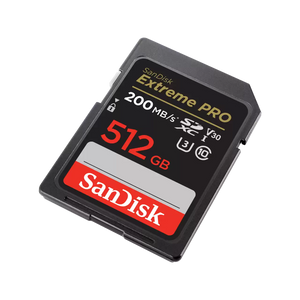 Sandisk Extreme PRO 512GB UHS-I Card V30 SDXC Card