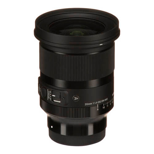 Sigma 20mm f/1.4 DG DN Art Lens for Sony E