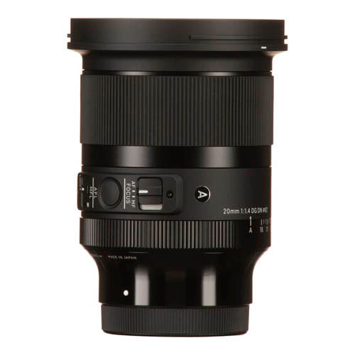 Sigma 20mm f/1.4 DG DN Art Lens for Sony E