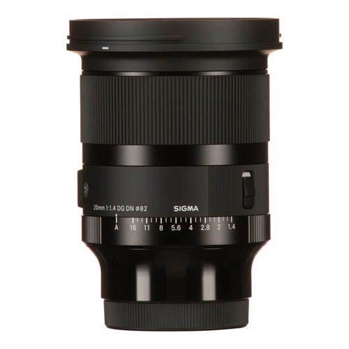 Sigma 20mm f/1.4 DG DN Art Lens for Sony E