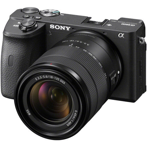 Sony Alpha 6600 (ILCE-6600M) Mirrorless Camera with 18-135mm Lens