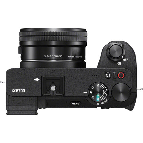 Sony Alpha 6700 (ILCE-6700M) Mirrorless Camera with 16–50 mm Lens