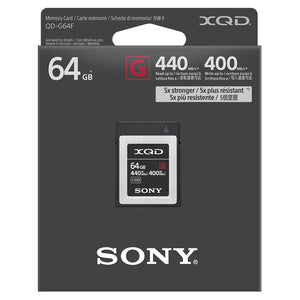 Sony XQD G Series 64 GB Memory Card