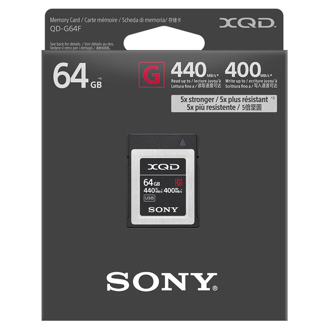 Sony XQD G Series 64 GB Memory Card
