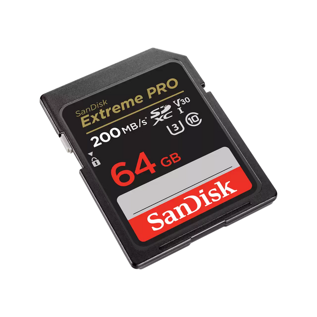 Sandisk Extreme PRO 64GB UHS-I Card V30 SDXC Card