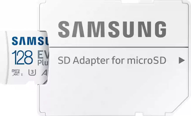 Samsung EVO Plus 128GB microSDXC A2 V30 4K UHD UHS-I Memory Card