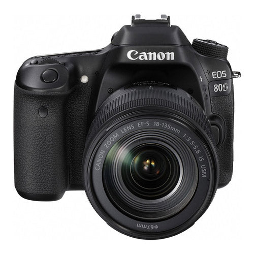 Canon EOS 80D DSLR with EF-S 18-135mm f/3.5-5.6 IS USM Lens