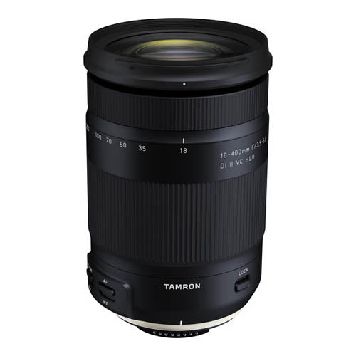 Tamron 18-400mm F/3.5-6.3 Di II VC HLD Lens for Canon DSLR Camera (Black)