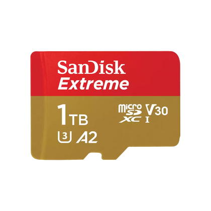 SanDisk Extreme 1TB UHS-I V30 A2 microSDXC card