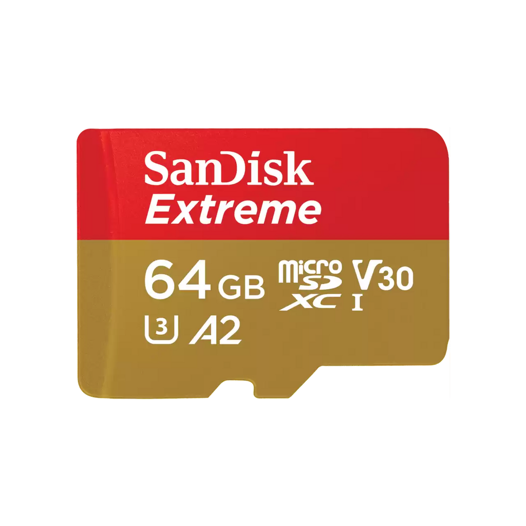 SanDisk 64GB Extreme® microSDXC™ UHS-I CARD