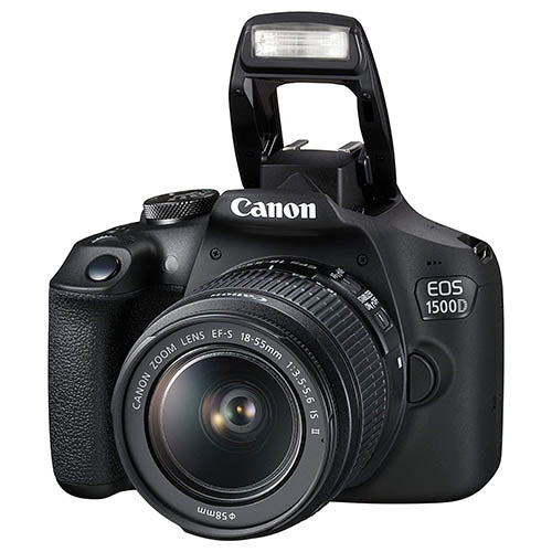 Canon EOS 1500D DSLR Camera with EF-S 18-55mm IS II Lens